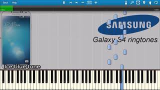 SAMSUNG GALAXY S4 RINGTONES IN SYNTHESIA