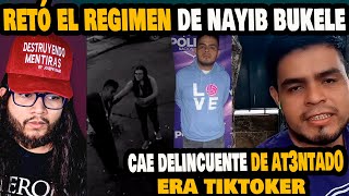 NAYIB BUKELE MANDA A BUSCAR HASTA DEBAJO DE LAS PIEDRAS A TIKTOKER QUE LE QUIZO ARRUINAR EL PAÍS