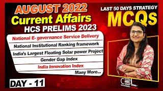 MCQs for Haryana HCS Prelims 2023 | September Month Haryana Current Affairs