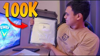 UNBOXING PLACA DE 100K SUSCRIPTORES + CARTA DEL CEO DE YOUTUBE