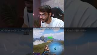 Snax reaction on Blind Spower 1vs 3 Clutch 🔥 || BGMI LIVE || PUBG LIVE ||   PUBG MOBILE || #shorts