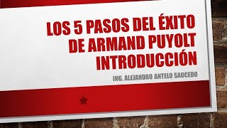 Los 5 pasos del éxito INTRODUCCIÓN - Cómo tener éxito en tu negocio de VIDA DIVINA