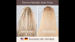 Escova anti-frizz com íons da Materno & Bebê