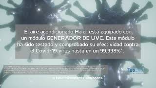 Esterilización UVC de Haier, inhibe el virus del COVID-19 en 99.998%