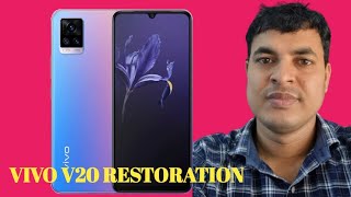 VIVO V20 RESTORATION | kya  vivo v20 indisply finger print repairing  ho sakta he !!!