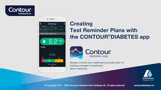 Using test reminder plans | CONTOUR DIABETES app | mmol/L | Canada