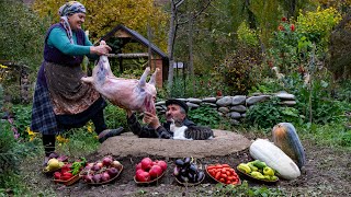 Authentic Cooking: Whole Lamb in an Underground Tandoor 🐑🔥🌿