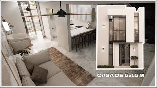 CASAS Pequeñas Pero Bonitas - HERMOSA Casa De Dos Pisos