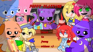 📢Poppy playtime react to funny videos p2 :) /| Poppy Playtime |\ by : Shiromi!