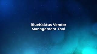 BlueKaktus' Vendor Management Tool