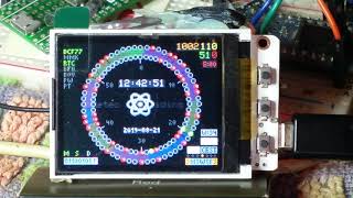 DCF77 Analyzer / Clock - TFT Version - Enhanced UI