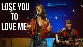 Selena Gomez - LOSE YOU TO LOVE ME (Live Cover) - Giselle Torres (Spanish subtitles)