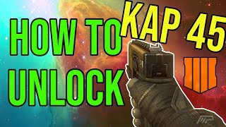 HOW TO UNLOCK NEW "Kap 45" DLC Pistol In Black Ops 4 Multiplayer! (NEW Barbarians Event DLC Weapon)