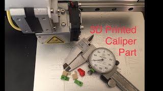 3D Printing Mitutoyo Dial Caliper Parts on the Cetus