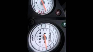 ninja 250R maxima velosidad 165 kpH