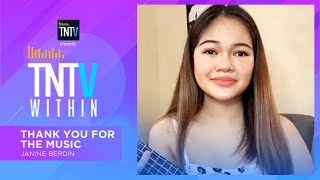 TNTV Within: Thank You For The Music - Janine Berdin