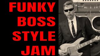 Funky Boss Beastie Boys Style Groove Jam Track  (A Minor)