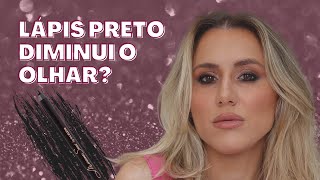 VOCÊ ACHA QUE LÁPIS PRETO DIMINUIR O OLHAR? | Dicas de como fazer um Smokey Eyes e tutorial completo