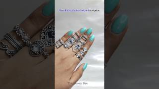 Meesho Rings Shopping Haul | Affordable & trending Rings #viral#meeshofinds#meeshohaul#haul#trending