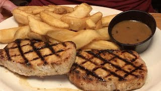 Texas Roadhouse | Grilled Pork Chop Review | #shorts