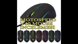 Motospeed v40 mouse incelemesi