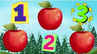 Counting Adventure, Nursery Rhymes, kidssong, preschoollearning, early learning, cartoons