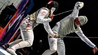 Fencing Highlights Slow Motion