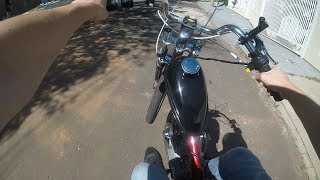 JÁ APRENDI DAR GRAU COM A BIKE MOTORIZADA!!?? JA DEU RUIM