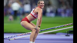 Alysha Newman, bronzo e "twerk" nel salto con l'asta alle Olimpiadi di Parigi