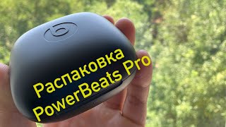 Распаковка PowerBeats Pro c Apple.com через Бандерольку