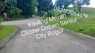 Kavling Cluster Depan Sentul City Bogor