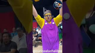 the Ultimate Wario!!! #wrestling #supermario #wwe #luchalibre #shorts #shortvideo #viral #usa #wtf