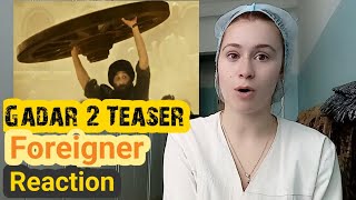 Gadar 2 Teaser REACTION! | Sunny Deol | Ameesha Patel |