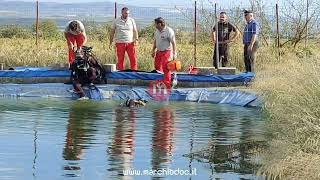 Ricerche di Gennaro Fiscarelli nei vasconi e nei pozzi