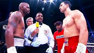 Tony Thompson [USA] vs Wladimir Klitschko [UKRAINE]   KNOCKOUT, BOXING fight, HD