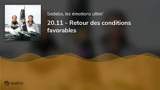 20.11 - Retour des conditions favorables