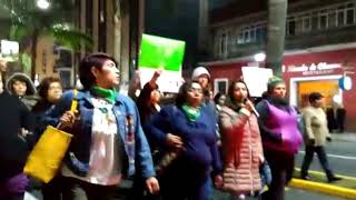 Marchan mujeres en Orizaba para recuperar las calles