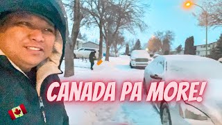 mga bago sa canada pinaranas ng winter storm!