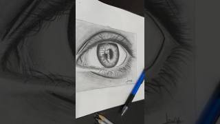 graphite pencil eye draw realistic draw | #art #sketch #anime #drawing