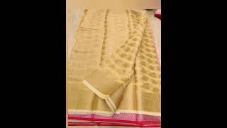 Lockdown sele 👍Kota doria zari weaving saree with heavy blouse