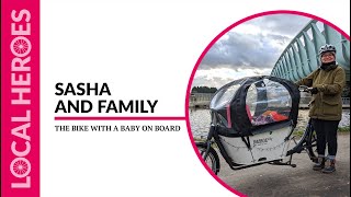 Cambridgeshire Cargo Bike Stories: Sasha and family