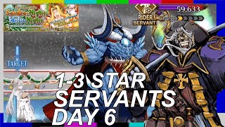 【FGO】1-3 Star Servants VS The Tsar Missionaries | NA Christmas 2020 Day 6