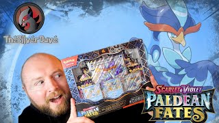 Embrace Fate: Pokémon Paldean Fates Quaquaval Collector's Box Unboxing!