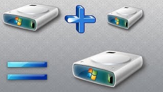 How to Merge two local disk drives [HD + Narration]