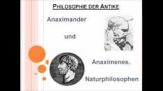 Anaximander und Anaximenes