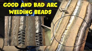 First Lesson of Welding - Learn how to Run a Straight ,weave and zig zag weld bead