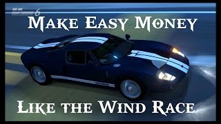 Gran Turismo 6 Tips Ep #4 - Make Easy Money Like The Wind Race - Ford GT! (HD)