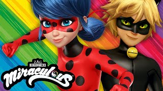 1 STUNDE MIRACULOUS | 😍 LADYBUG Y CAT NOIR 🐞 | Kompilation Staffel 4