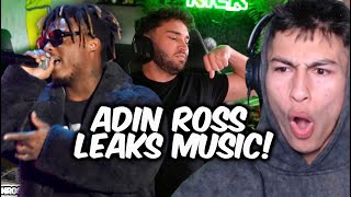 Adin Ross Leaks UNRELEASED Juice WRLD on Stream | Freeze Reaction