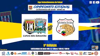 🏆 Campeonato Estadual categoria sub - 14/9ª Rodada